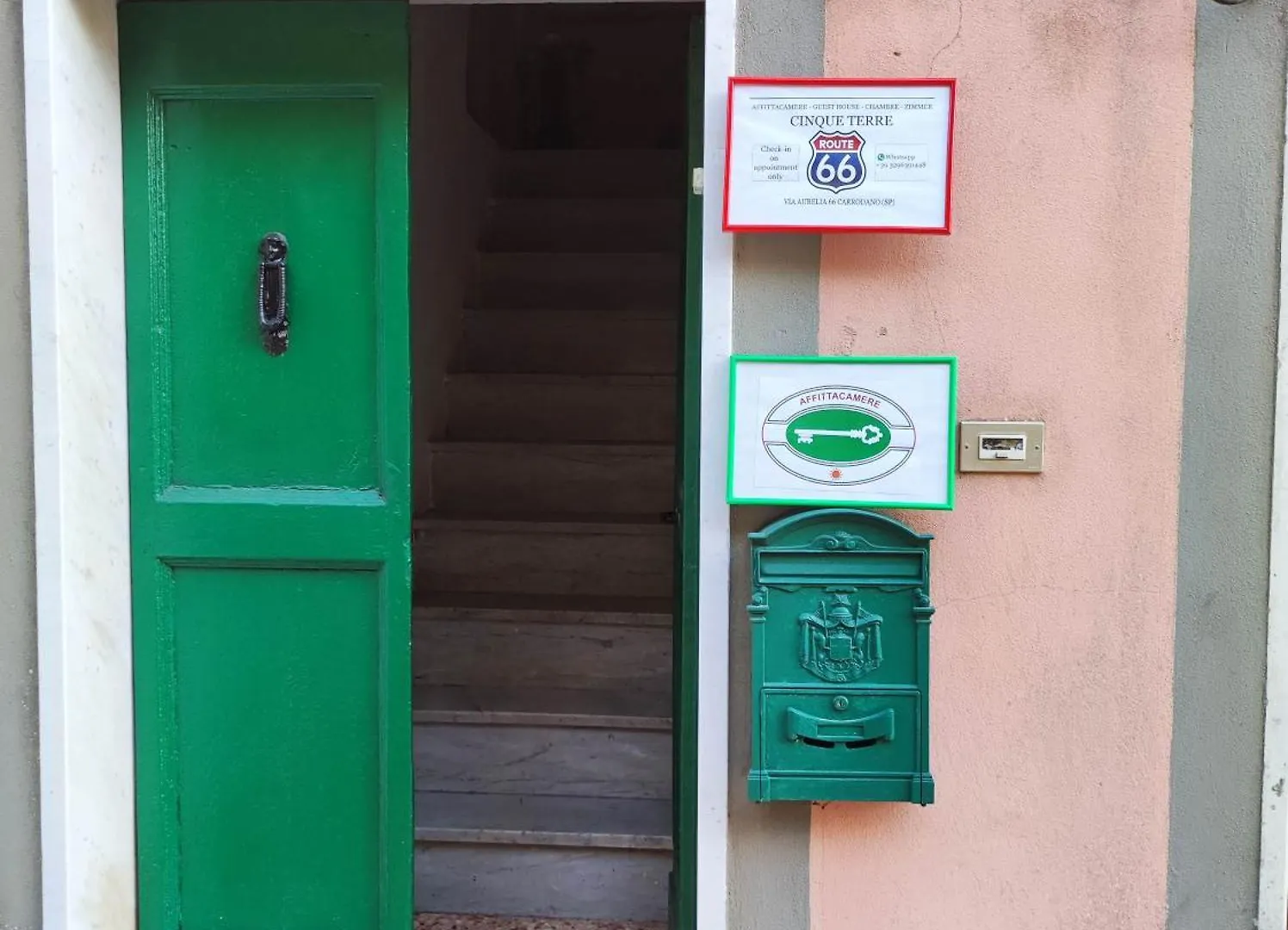 ゲストハウス Affittacamere Cinque Terre Route 66 カッローダノ・インフェリオーレ イタリア